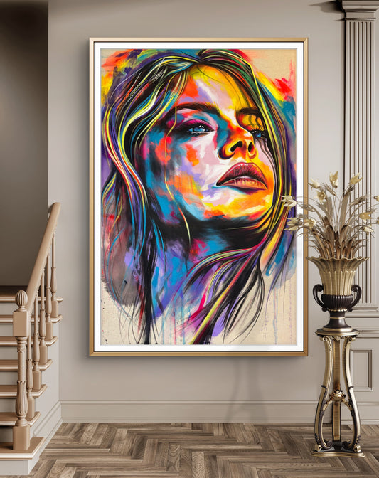 Esencia Cromática: Retrato Artístico Contemporáneo