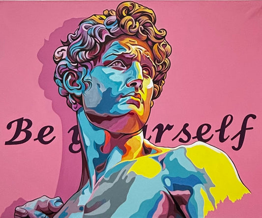 David Pop: Cuadro Decorativo “Be Yourself”